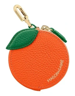 The SABRÉMOJI™ Fruit Coin Purse in Orange