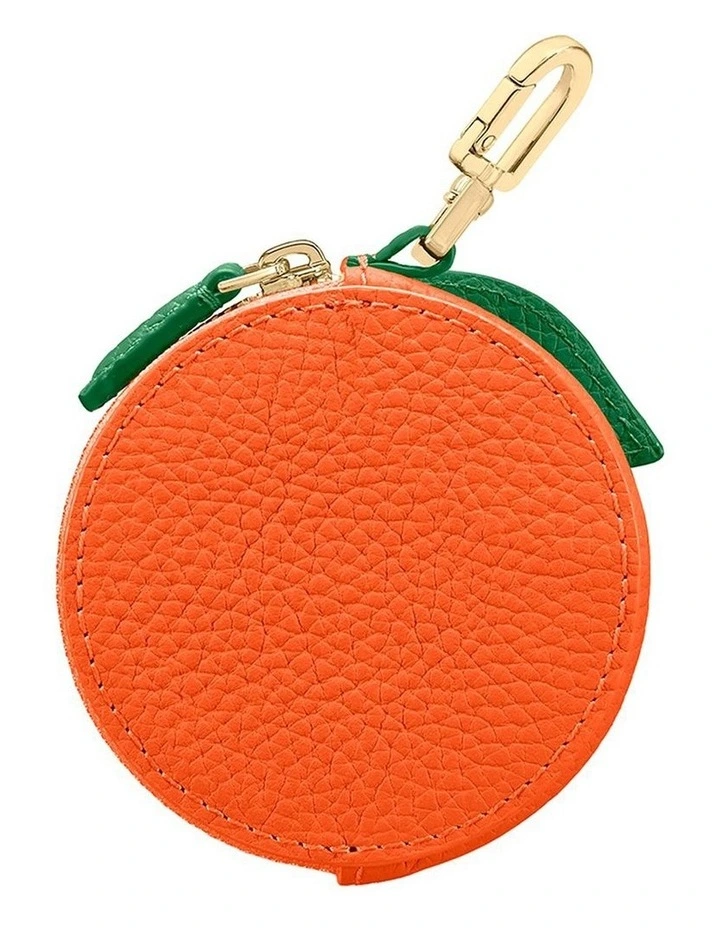 The SABRÉMOJI™ Fruit Coin Purse in Orange image 4