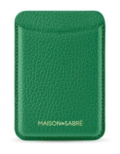 The MagSafe Wallet in Emerald Green