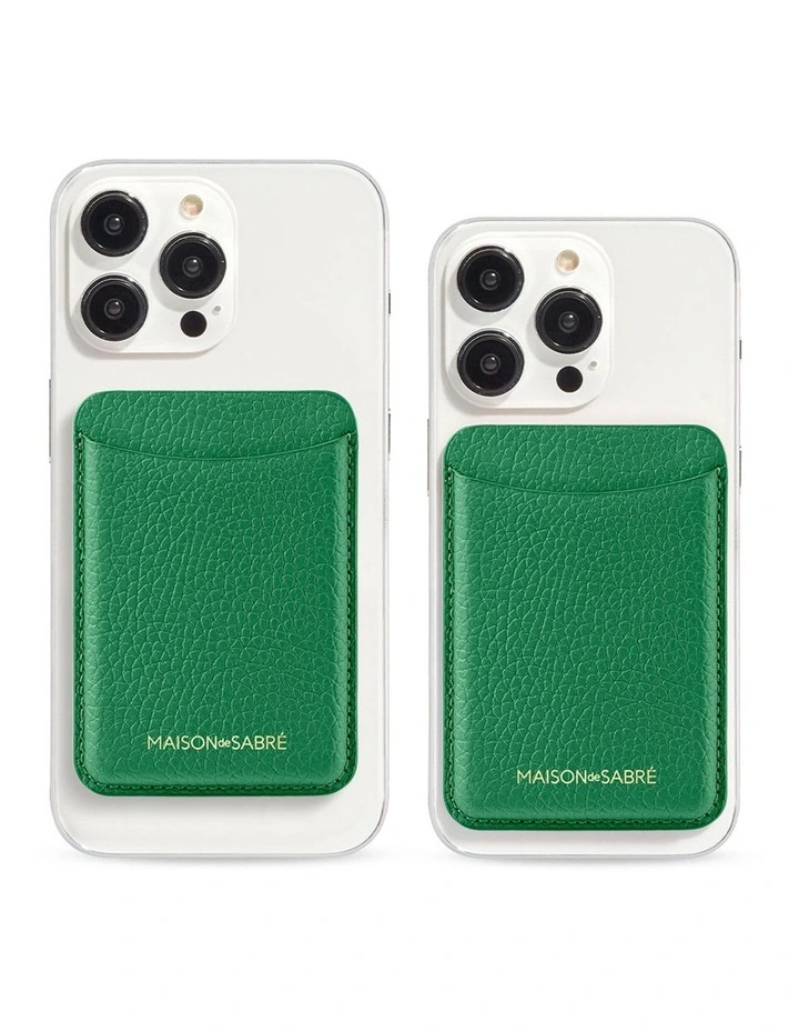 The MagSafe Wallet in Emerald Green image 2