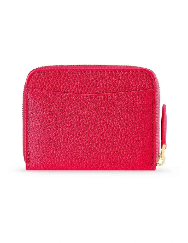 The Zip Wallet in Shibuya Fuchsia image 3