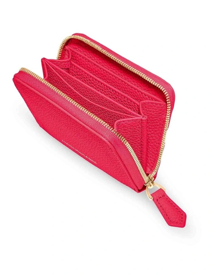 The Zip Wallet in Shibuya Fuchsia image 4