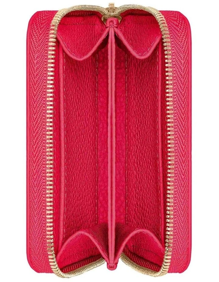 The Zip Wallet in Shibuya Fuchsia image 5