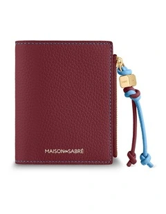 The Bifold Wallet in Plum Sky