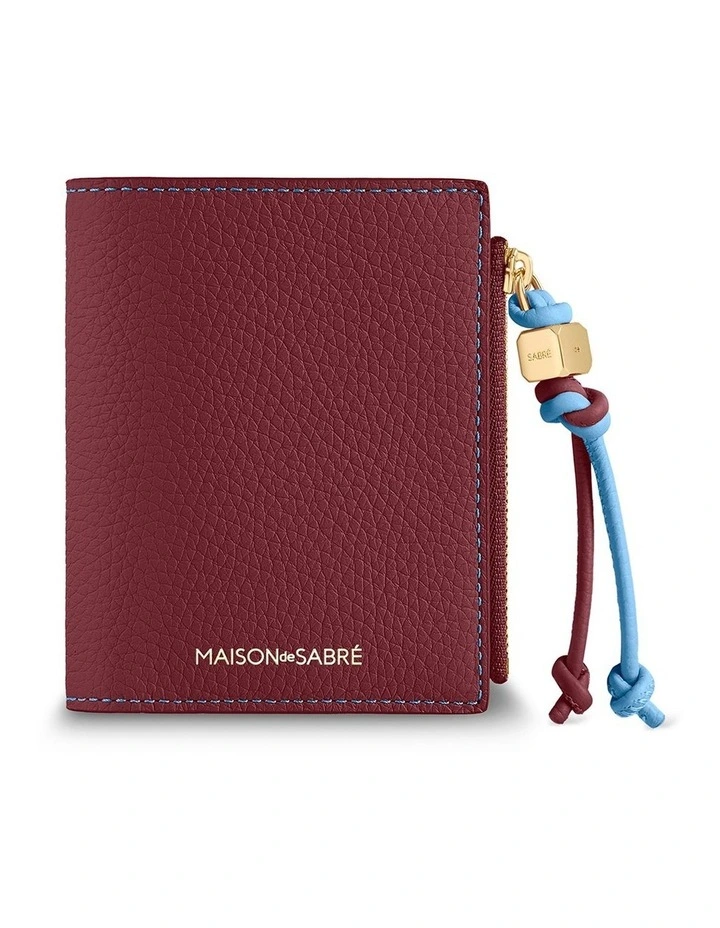 The Bifold Wallet in Plum Sky image 1