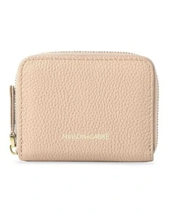 The Zip Wallet in Saharan Nude