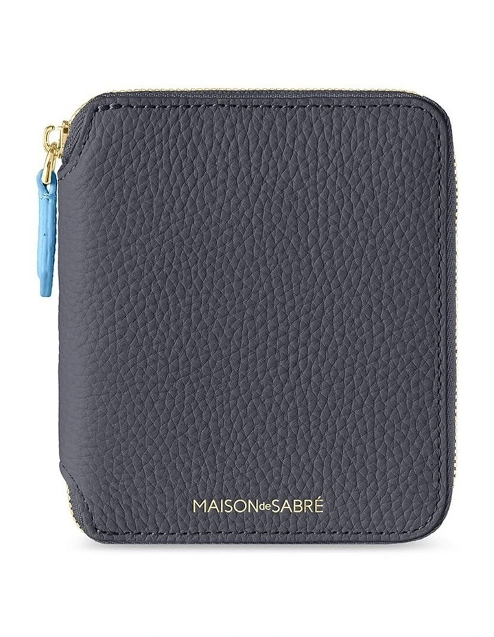 The Zip Around Wallet in Graphite Sky image 1