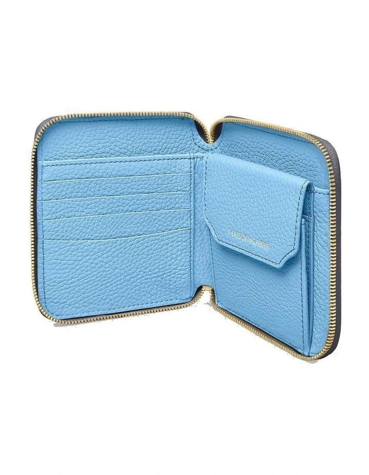 The Zip Around Wallet in Graphite Sky image 2