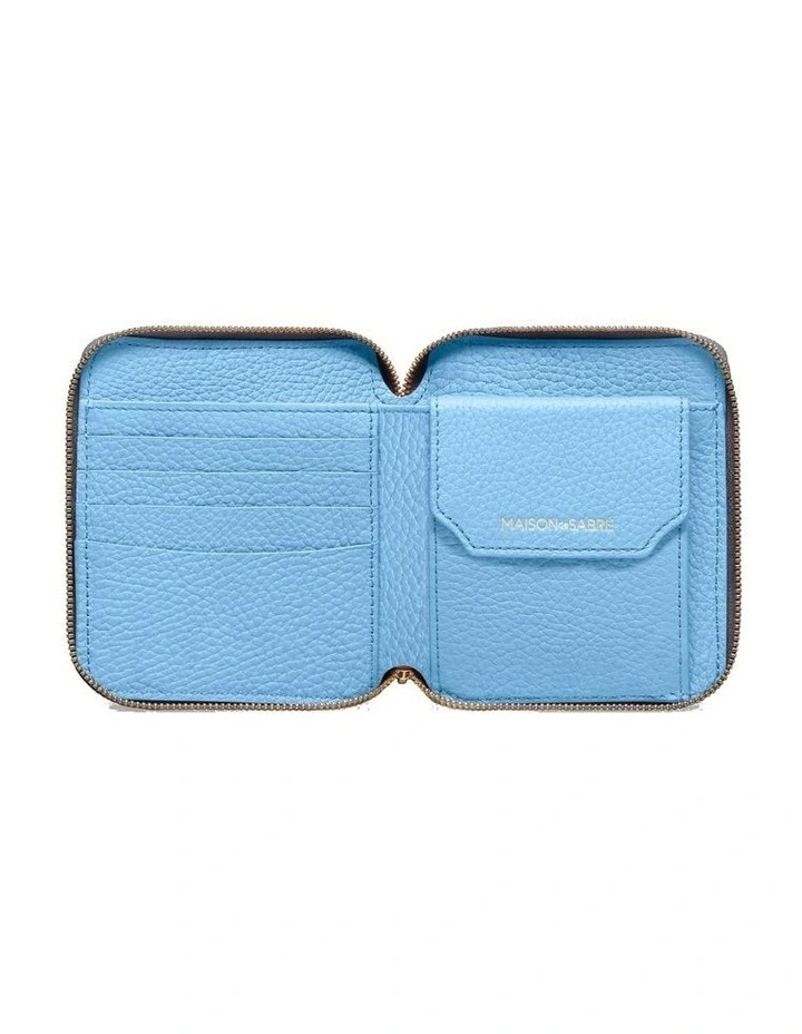 The Zip Around Wallet in Graphite Sky image 4