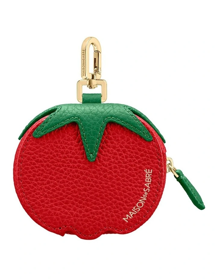 The SABRÉMOJI™ Fruit Coin Purse in Tomato image 1
