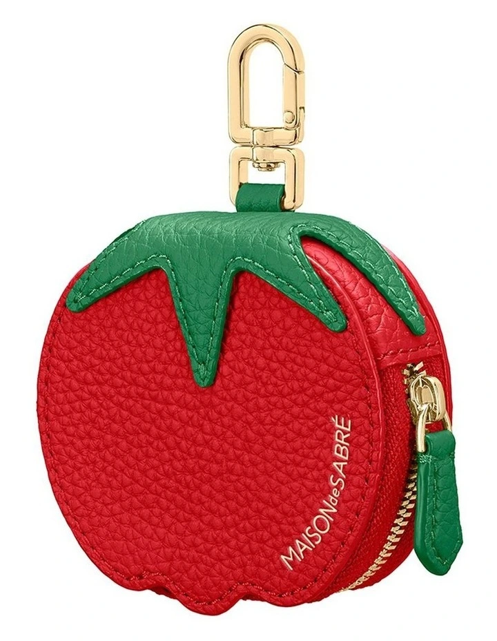 The SABRÉMOJI™ Fruit Coin Purse in Tomato image 3