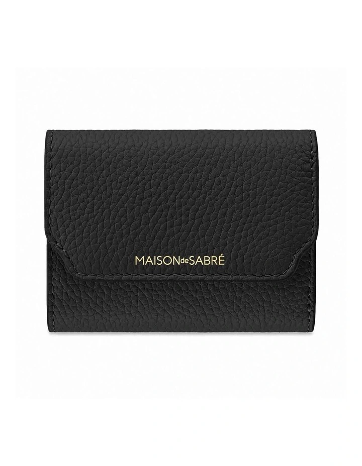 The Trifold Wallet in Rouge Noir image 1