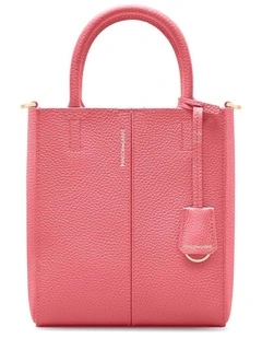 The Mini Soft Leather Tote in Candy Sandstone