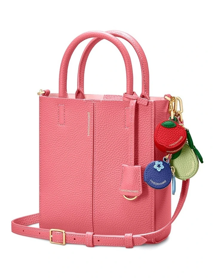 The Mini Soft Leather Tote in Candy Sandstone image 3