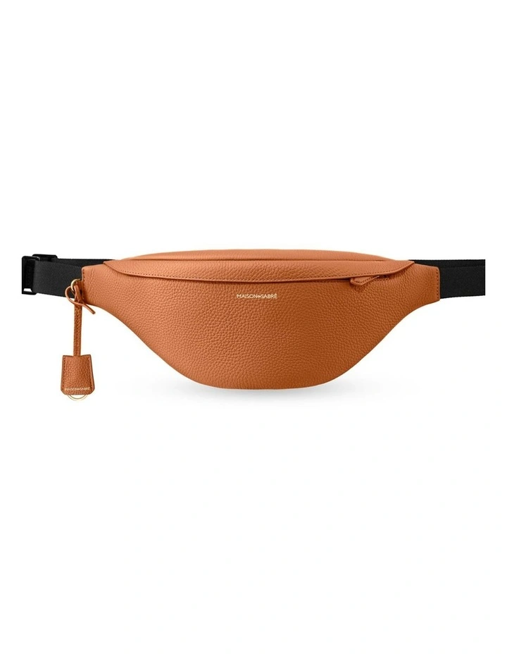 The Leather Sling Bag in Pecan Brown image 1