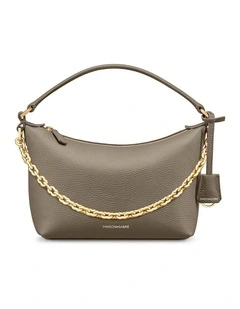 The Limited-Edition Soft Leather Hobo Bag in Cashmere Clay
