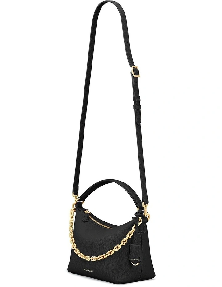 The Limited-Edition Soft Leather Hobo Bag in Black Caviar image 3