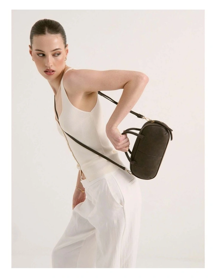 Piccola Crossbody Bag in Brown image 2