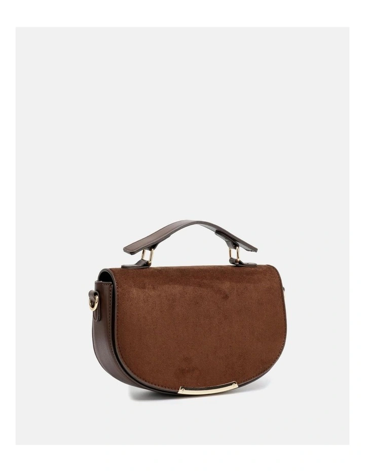 Novo Shoes ANGELINA crossbody - Espresso Suede image 2