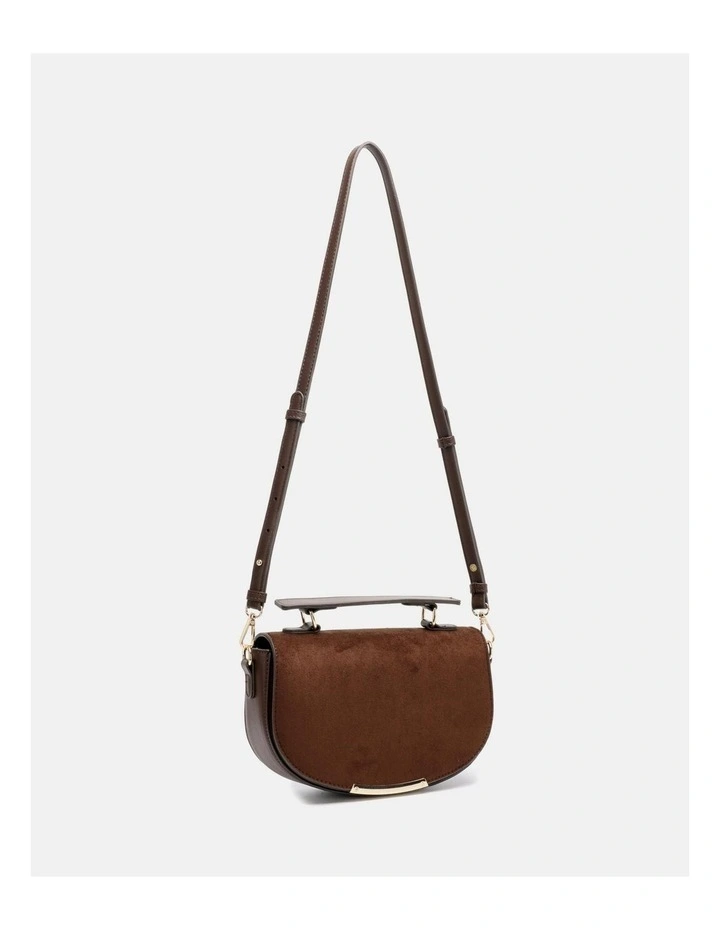 Novo Shoes ANGELINA crossbody - Espresso Suede image 4