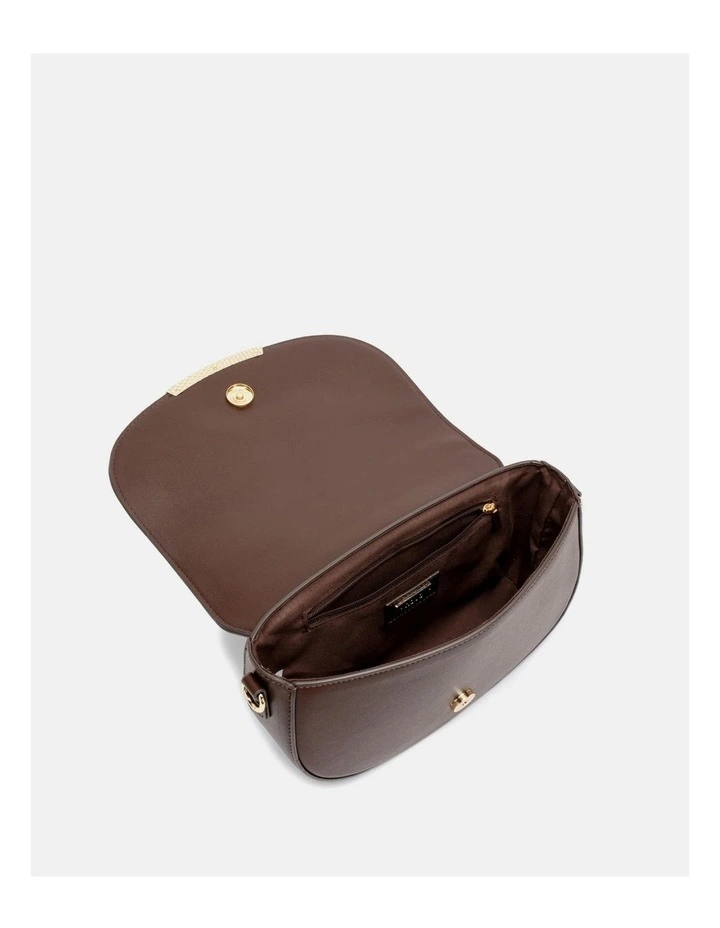 Novo Shoes ANGELINA crossbody - Espresso Suede image 5