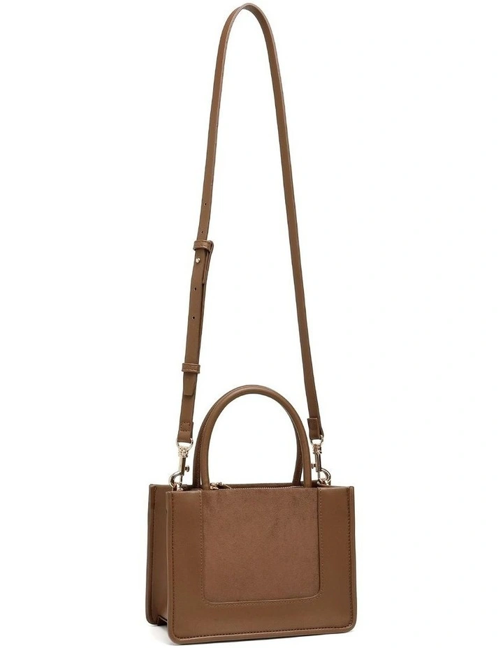 AFTON Top Handle Bag - Mocha image 2