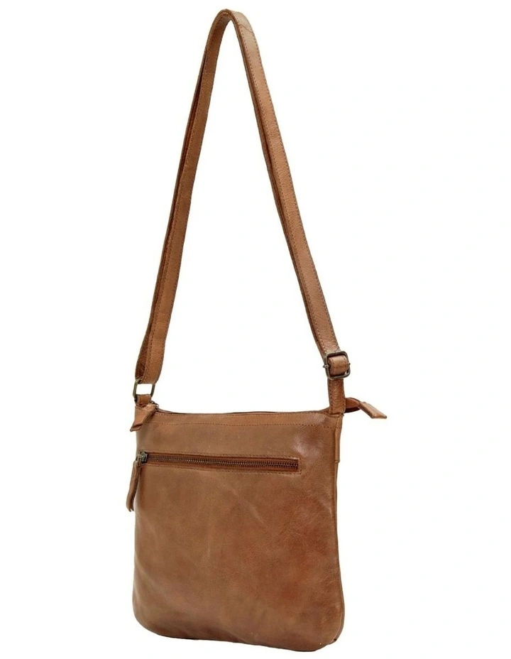 [Tenterfield]   [Leather]   [Large Crossbody Bag] [in Cognac] image 6
