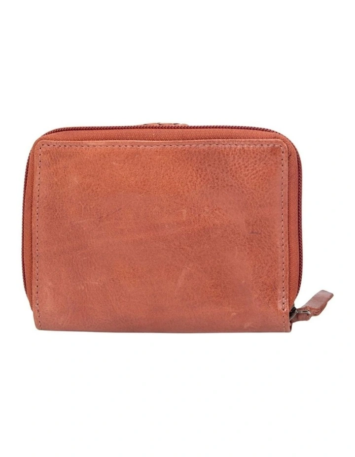 [Milang]   [Medium Tab]   [Leather Wallet] [in Tan] image 3