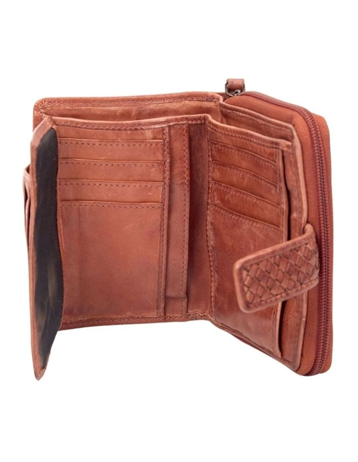 [Milang]   [Medium Tab]   [Leather Wallet] [in Tan] image 4