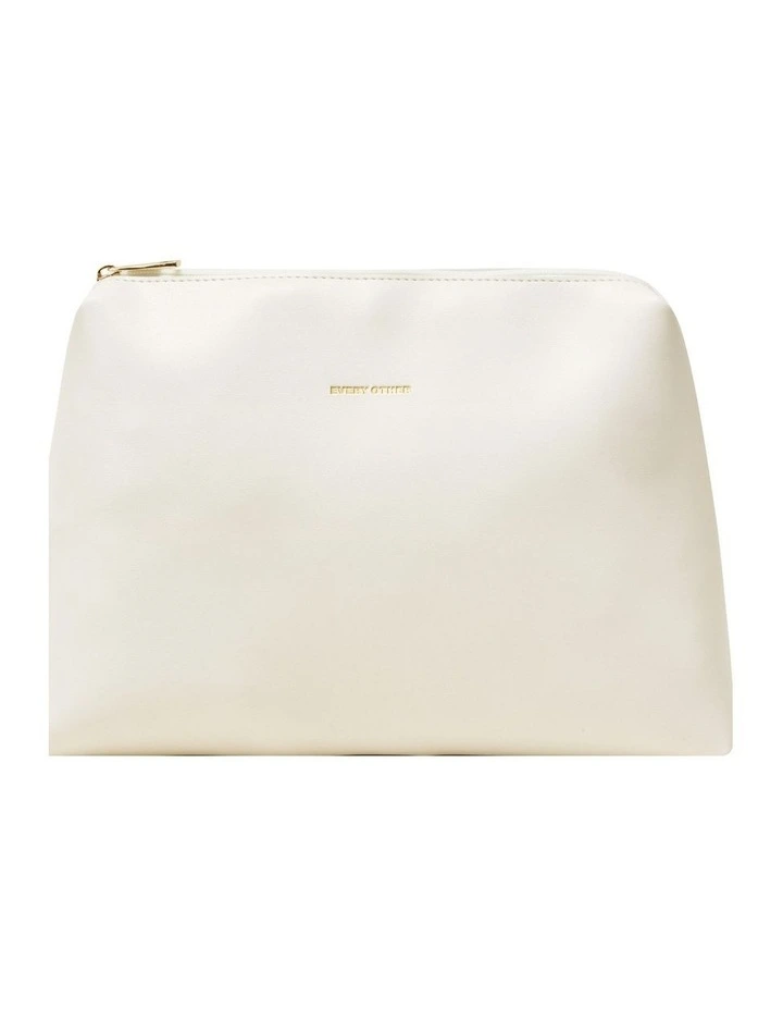 STRAW BOX TOTE BAG IN NATURAL STRAW WITH WHITE TRIM image 6