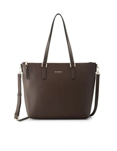 Inga Large Zip Top Tote Bag with Laptop Pocket