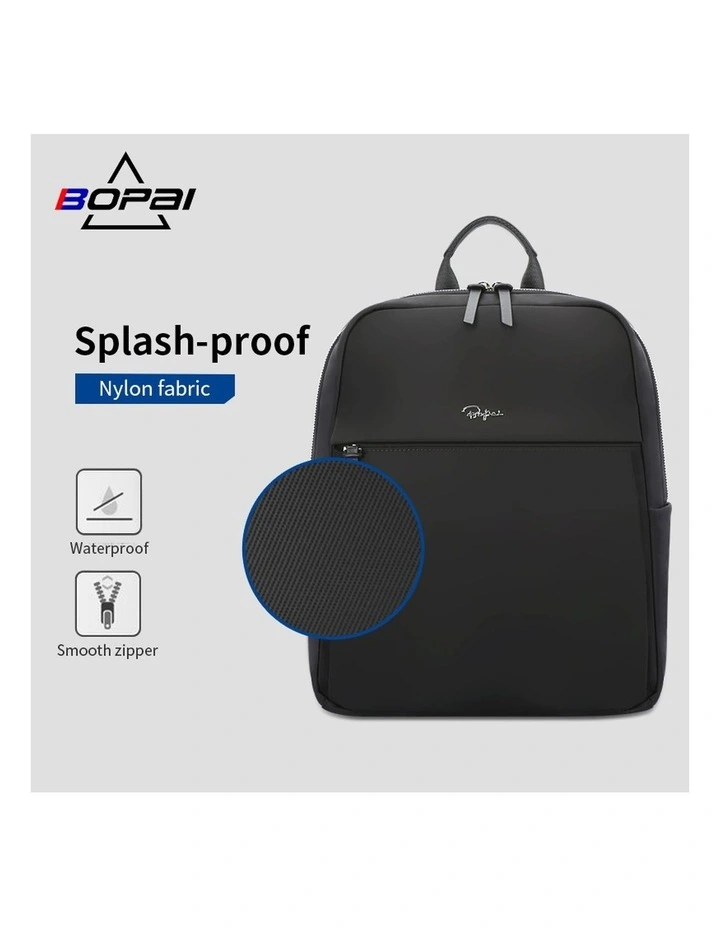 Waterproof Laptop Backpack Travel Business Work Bag Apricot image 6