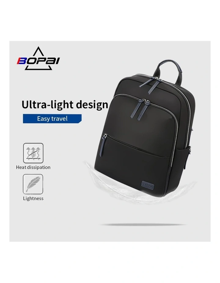 Waterproof Laptop Backpack Travel Business Work Bag Apricot image 5