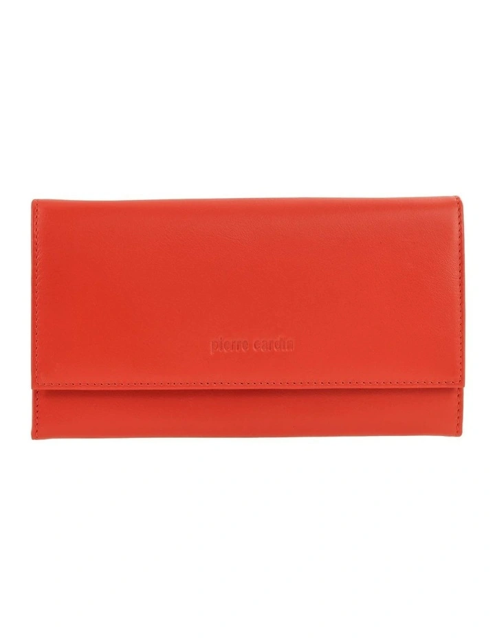 Pierre Cardin Genuine Leather Wallet in Orange image 1