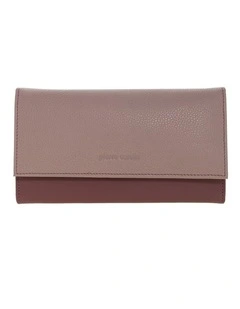 Pierre Cardin MultiColour Leather Ladies Wallet in Cherry