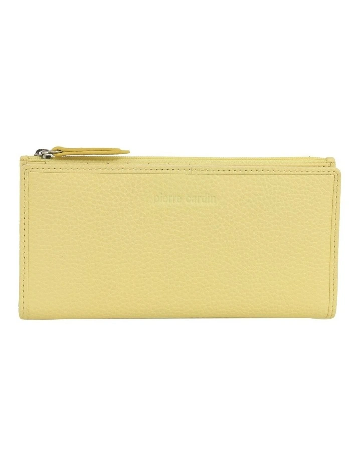 Pierre Cardin Genuine Leather Bi-Fold Wallet in Yellow image 1