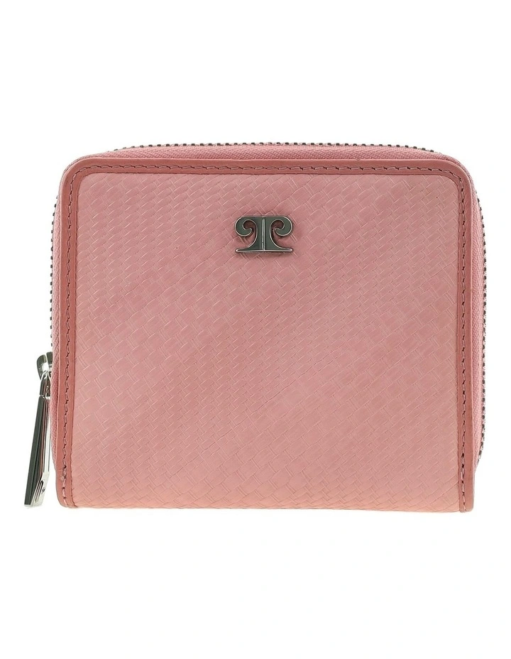 Pierre Cardin Genuine Leather Ziparound Wallet in Pink image 1