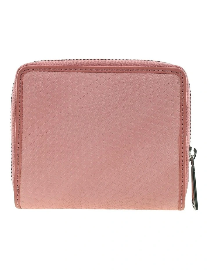 Pierre Cardin Genuine Leather Ziparound Wallet in Pink image 3