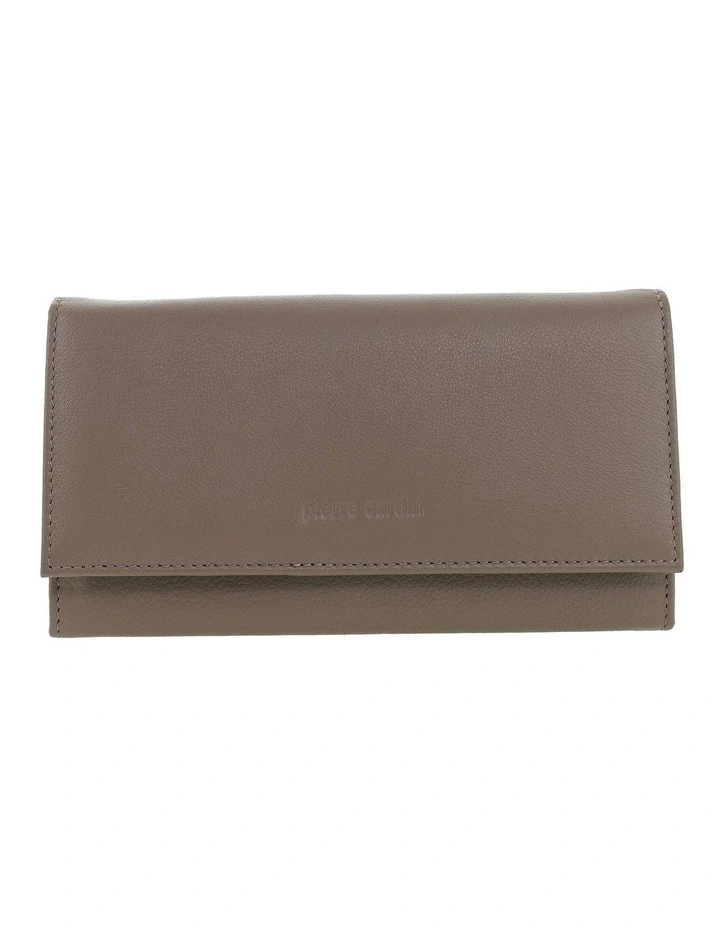 Pierre Cardin Genuine Leather Wallet in Taupe image 1