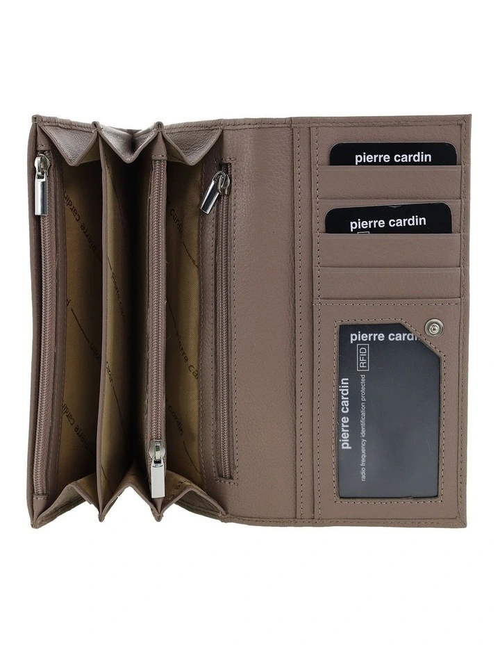 Pierre Cardin Genuine Leather Wallet in Taupe image 2
