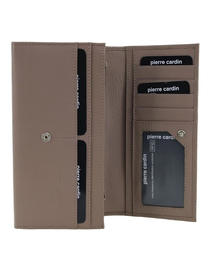 Pierre Cardin Genuine Leather Wallet in Taupe image 3
