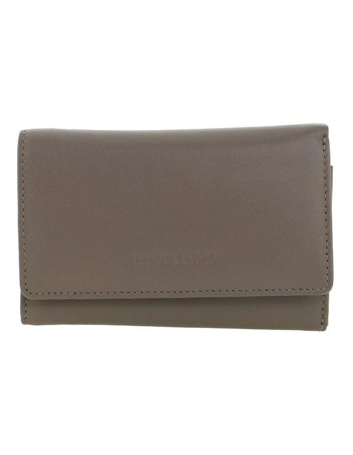 Pierre Cardin Italian Leather Tri-Fold Wallet in Taupe image 1