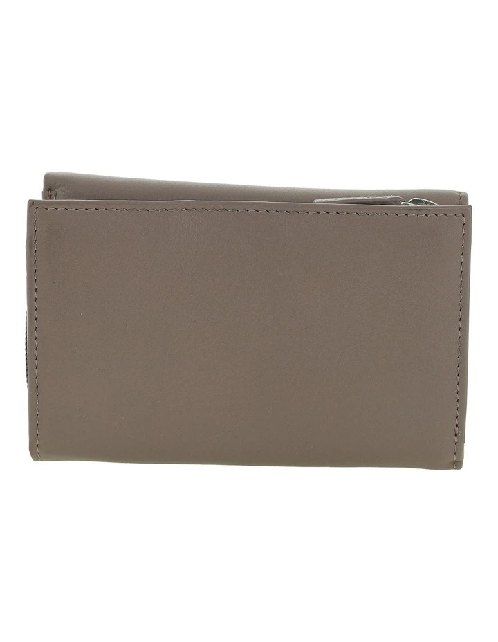 Pierre Cardin Italian Leather Tri-Fold Wallet in Taupe image 4