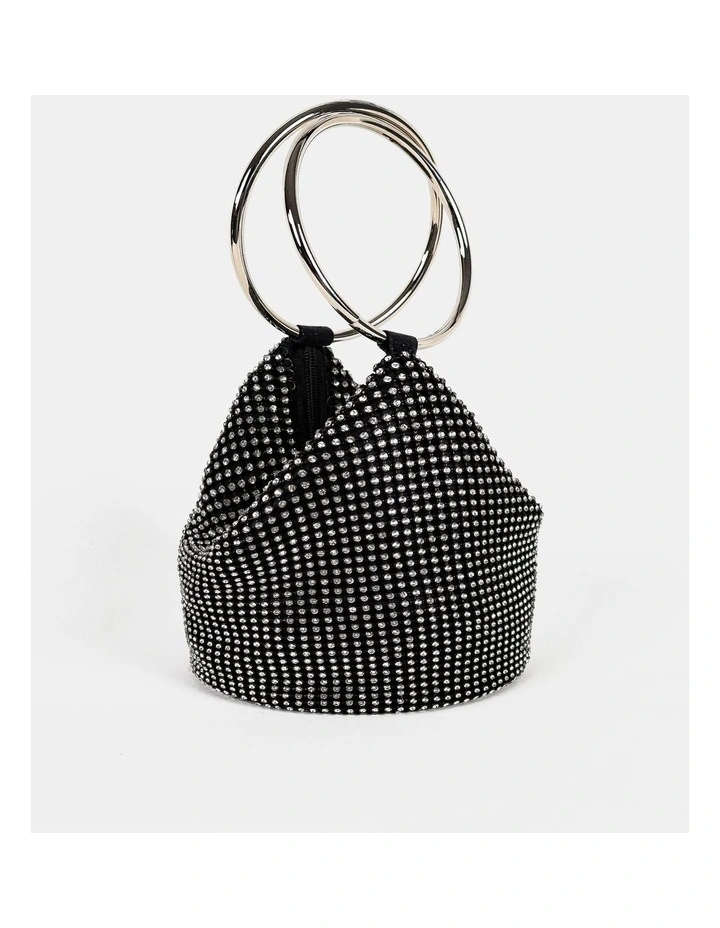 Jada Glomesh Evening Bag - Black image 1