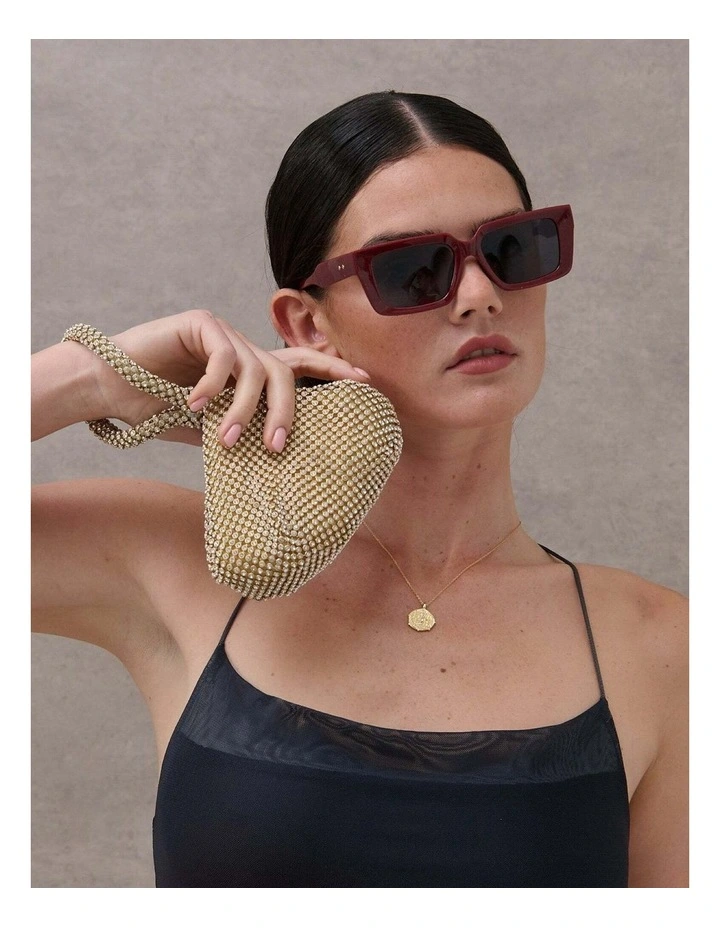 Jada Diamante Wristlet Bag - Gold image 2