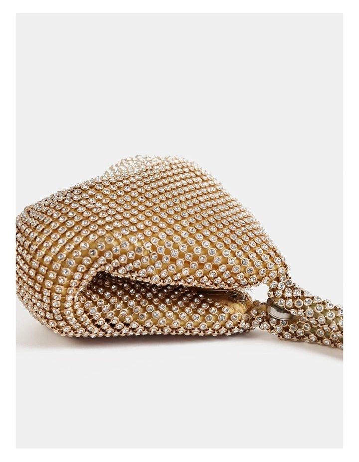 Jada Diamante Wristlet Bag - Gold image 2