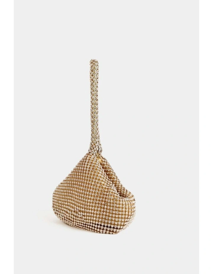 Jada Diamante Wristlet Bag - Gold image 3
