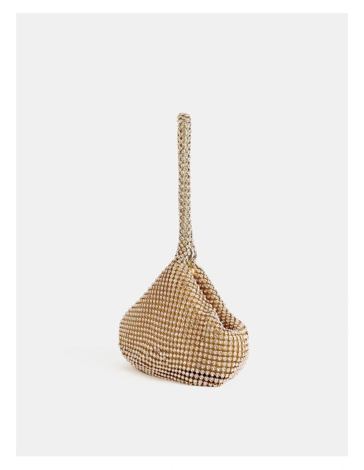 Jada Diamante Wristlet Bag - Gold image 3