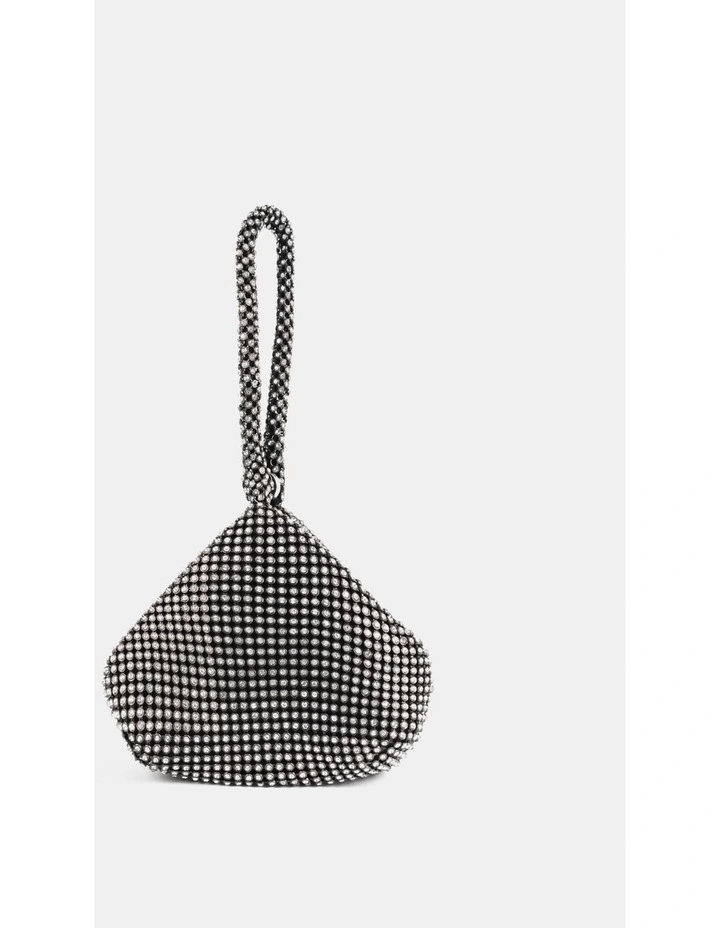 Jada Diamante Wristlet Bag - Black image 2