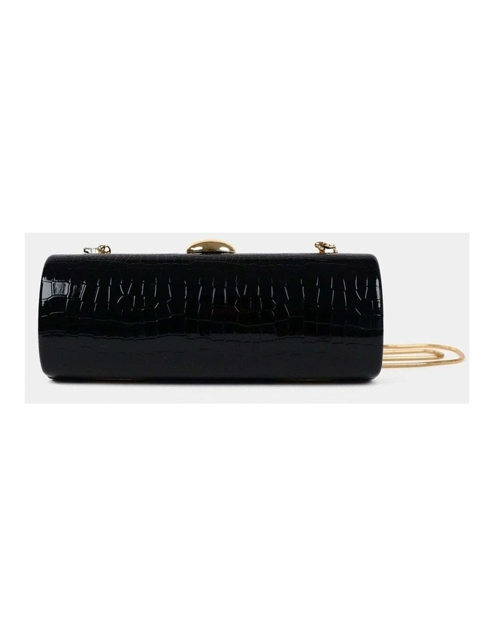 Karina Evening Clutch Bag - Black image 1